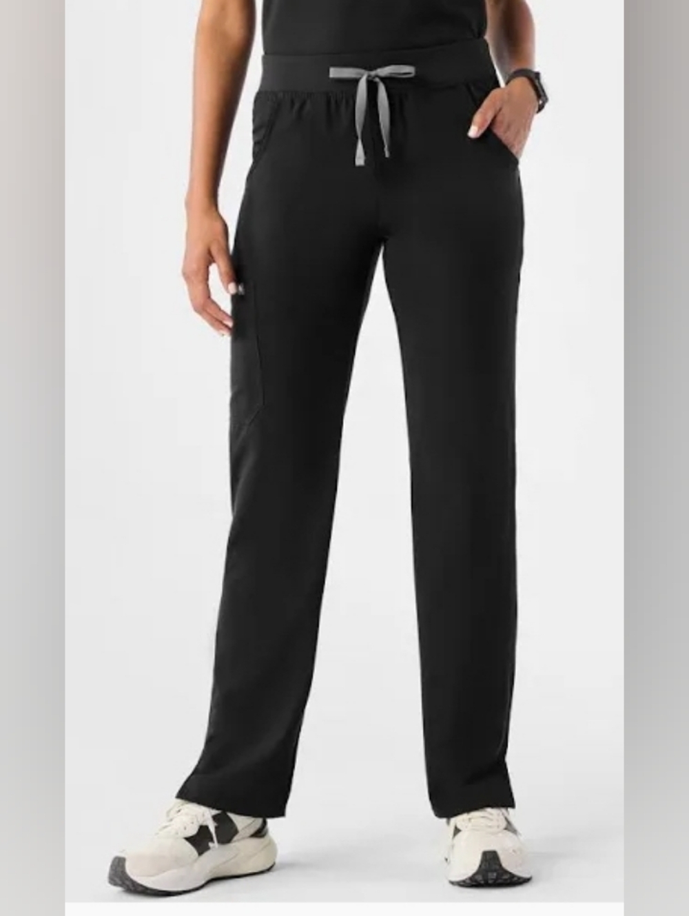 Figs Kade Cargo Scrub Pants EUC Black XL women's Scrubs Bottoms